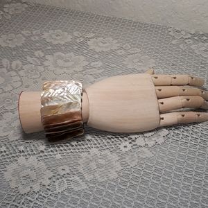 Abalone stretch bracelet